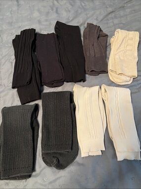 Men's Black and Light Gray Casual Sock Bundle - Comfortable Everyday Wear